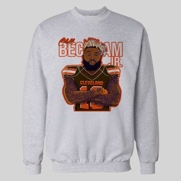 OBJ CLEVELAND CARTOON PARODY SWEATER - Picture 1 of 3